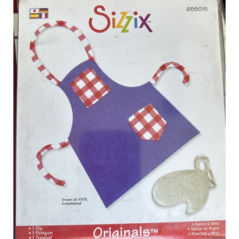 Sizzix‎ Originals Die APRON & Mitt by Stu Kilgour #655015